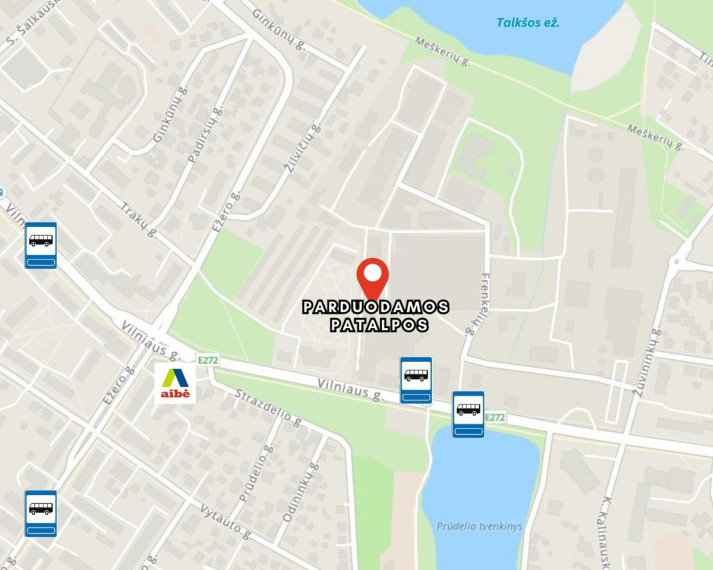 Parduodamos administracinės, gamybinės, kitos paskirties, paslaugų, prekybos, sandėliavimo patalpos Frenkelių g., Šimšė, Šiaulių m., Šiaulių m. sav., 1206.76 m2 ploto 5