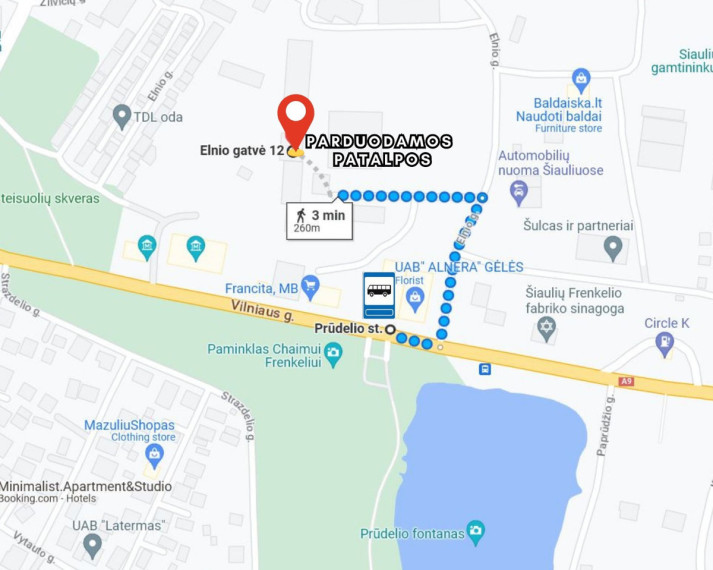 Parduodamos administracinės, gamybinės, kitos paskirties, paslaugų, prekybos, sandėliavimo patalpos Frenkelių g., Šimšė, Šiaulių m., Šiaulių m. sav., 1206.76 m2 ploto 6