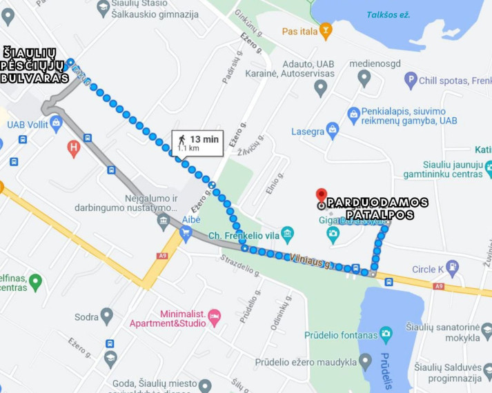 Parduodamos administracinės, gamybinės, kitos paskirties, paslaugų, prekybos, sandėliavimo patalpos Frenkelių g., Šimšė, Šiaulių m., Šiaulių m. sav., 1206.76 m2 ploto 7