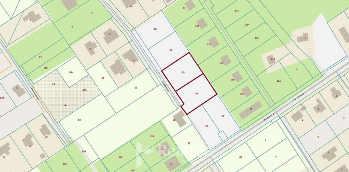 Parduodamas sklypas Lazdynų g., Saldenė, 31.64 a ploto 1