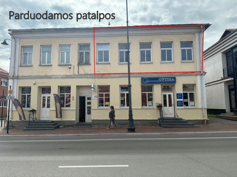 Parduodamos  patalpos Respublikos g., Telšių m., Telšių r. sav., 71.4 m2 ploto 1
