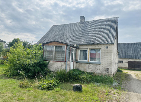 Parduodamas namas Kėdainių g., Šeduvos m., Radviliškio r. sav., 70.54 m² ploto 3 kambariai