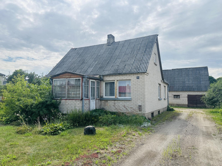 Parduodamas namas Kėdainių g., Šeduvos m., Radviliškio r. sav., 70.54 m² ploto 3 kambariai 5