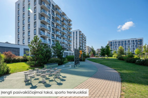 Parduodamas butas Tvankstos g., Pilaitė, Vilniaus m., Vilniaus m. sav., 32 m2 ploto, 1 kambariai 11
