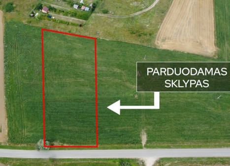 Parduodamas kitos paskirties sklypas Bubių k., Kauno r. sav., 51.8 a ploto