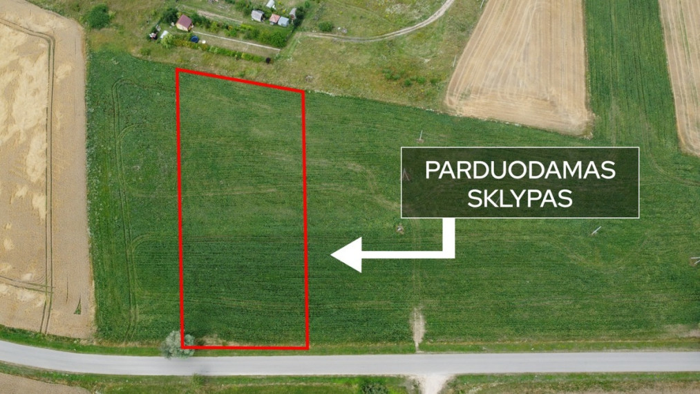 Parduodamas kitos paskirties sklypas Bubių k., Kauno r. sav., 51.8 a ploto 1