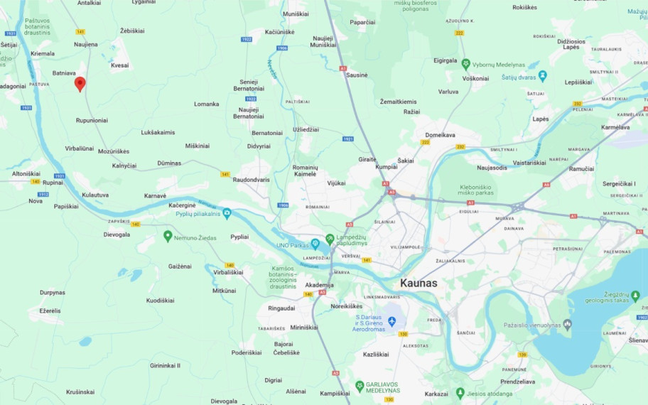 Parduodamas  sklypas Bubių k., Kauno r. sav., 51.8 a ploto 11