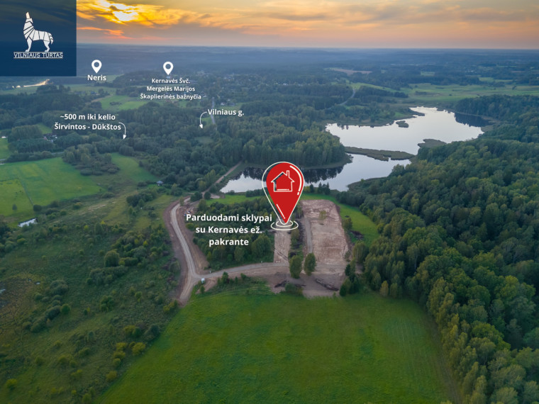 Parduodamas  sklypas Vilniaus g., Kernavės mstl., Širvintų r. sav., 6 a ploto 5