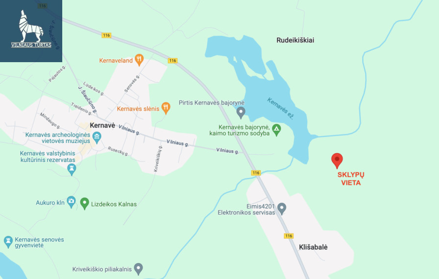 Parduodamas sklypas Vilniaus g., Kernavės mstl., Širvintų r. sav., 6 a ploto 5