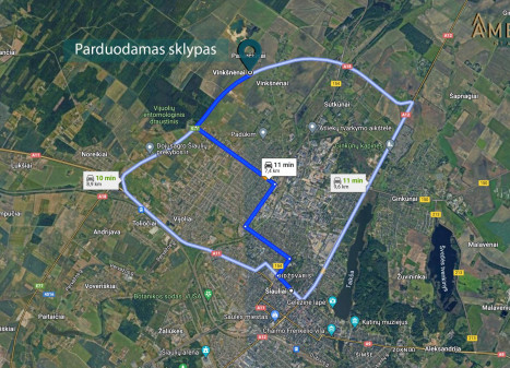 Parduodamas sklypas Aplinkkelio g., Vinkšnėnų k., Šiaulių r. sav., 34.44 a ploto