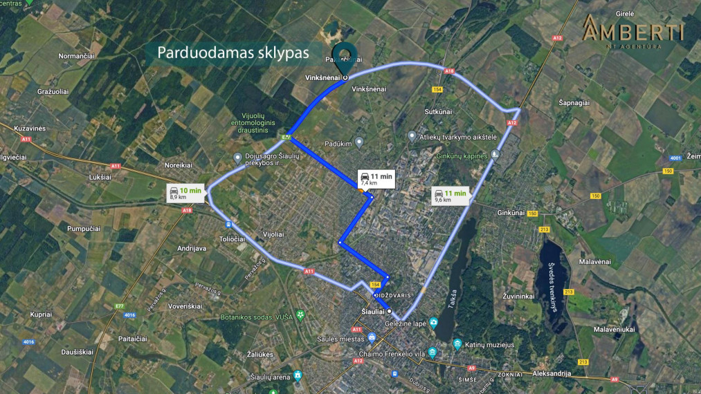 Parduodamas sklypas Aplinkkelio g., Vinkšnėnų k., Šiaulių r. sav., 34.44 a ploto 1