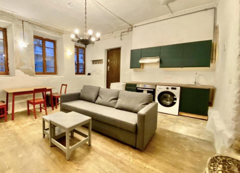 Nuomojamas butas Paupio g., Užupis, Vilniaus m., Vilniaus m. sav., 42.53 m² ploto 2 kambariai