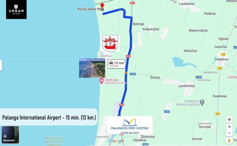 Investicinis žemės sklypas Būtingėje 37.60 ha ploto prie Baltijos jūros! 12
