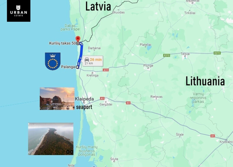 Investicinis žemės sklypas Būtingėje 37.60 ha ploto prie Baltijos jūros! 13
