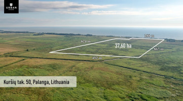 Parduodamas investicinis žemės sklypas Palangoje 37.60 ha ploto prie Baltijos jūros! 3