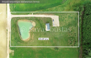 Parduodamas  sklypas Vėžaičių g., Girininkų k., Klaipėdos r. sav., 64.69 a ploto 8