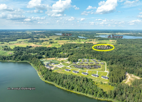 Parduodamas  sklypas Gramiškių k., Molėtų r. sav., 468 a ploto