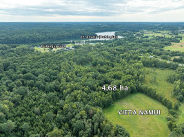 Parduodamas  sklypas Gramiškių k., Molėtų r. sav., 468 a ploto 3
