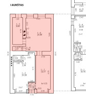 Nuomojamos administracinės, kitos paskirties patalpos Vytauto pr., Centras, Kauno m., Kauno m. sav., 52.22 m2 ploto 7