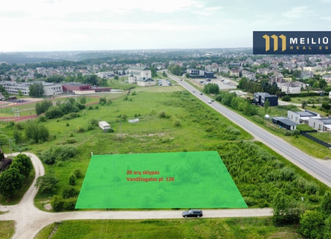 Parduodamas sklypas Vandžiogalos pl., Domeikavos k., 20 a ploto