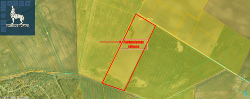 Parduodamas  sklypas Šobliškių k., Šiaulių r. sav., 2797 a ploto 3