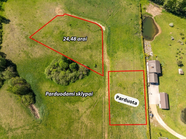 Parduodamas  sklypas Vadinėlio g., Rudilių k., Molėtų r. sav., 14.5 a ploto 3