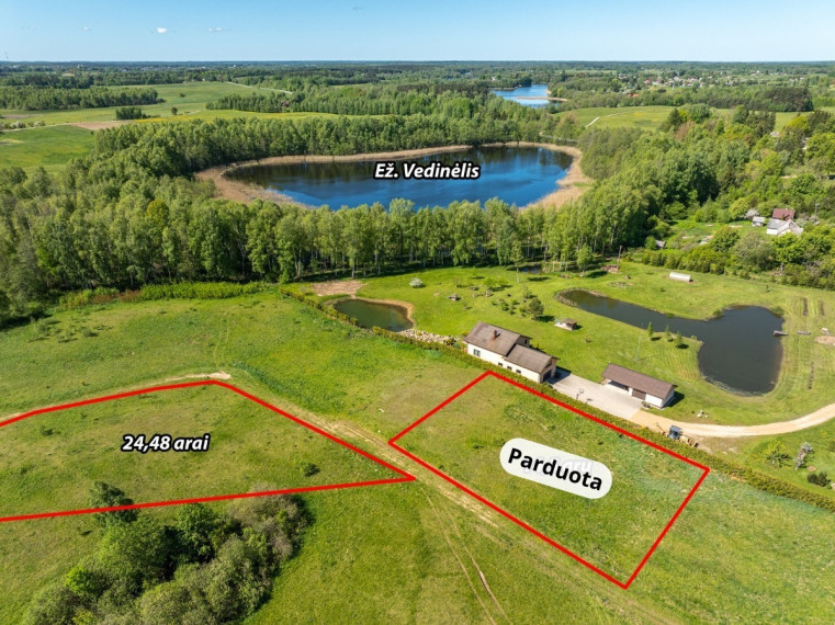 Parduodamas  sklypas Vadinėlio g., Rudilių k., Molėtų r. sav., 14.5 a ploto 4