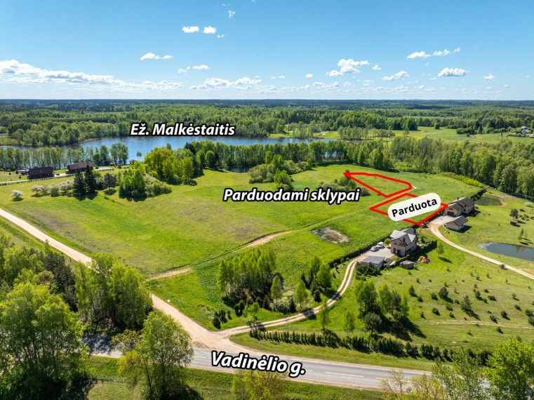Parduodamas  sklypas Vadinėlio g., Rudilių k., Molėtų r. sav., 14.5 a ploto 7