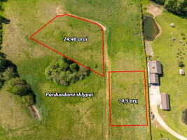 Parduodamas  sklypas Vadinėlio g., Rudilių k., Molėtų r. sav., 14.5 a ploto 2