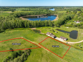 Parduodamas  sklypas Vadinėlio g., Rudilių k., Molėtų r. sav., 14.5 a ploto 3