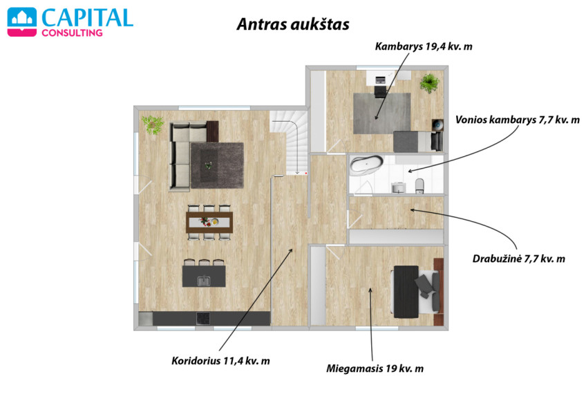 Parduodamas  sklypas Vadinėlio g., Rudilių k., Molėtų r. sav., 14.5 a ploto 22