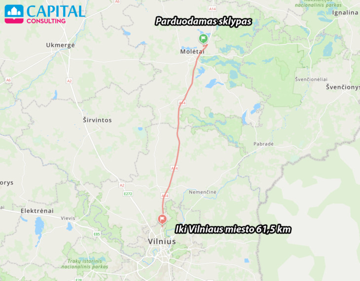 Parduodamas  sklypas Vadinėlio g., Rudilių k., Molėtų r. sav., 14.5 a ploto 25