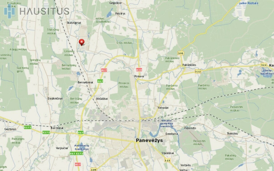 Parduodamas sodų paskirties sklypas Daukniškių k., Panevėžio r. sav., 12 a ploto 10