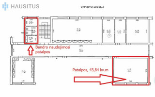 Nuomojamos patalpos Anykščių g., , Panevėžyje, 43.84 kv.m ploto 6