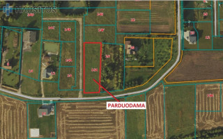 Parduodamas sklypas Tvenkinio g., Berčiūnų k., 25 a ploto 2