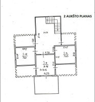 Parduodamas namas Kosmonautų g., Anykščiuose, 85.26 kv.m ploto 30