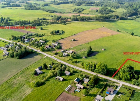 Parduodamas sklypas-sodybvcvietė Didžiakaimio k., 15 a ploto