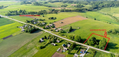 Parduodamas sklypas-sodybvcvietė Didžiakaimio k., 15 a ploto 1