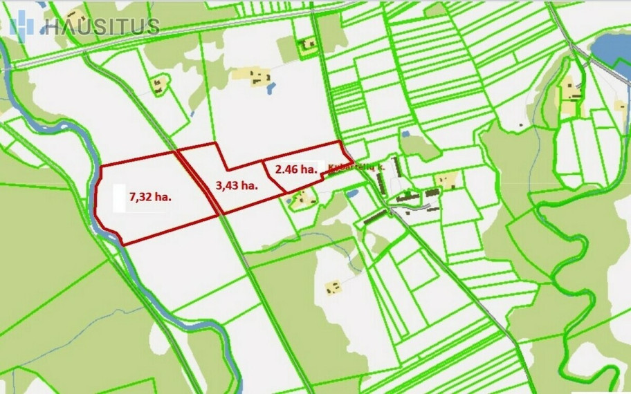 Parduodamas sklypas Kybartėlių k., 13.21 ha. ploto 1
