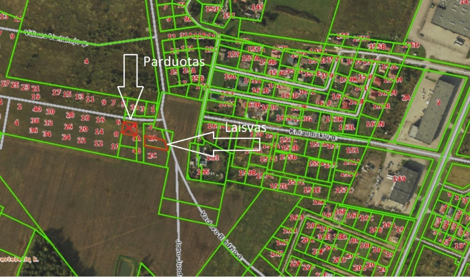 Parduodamas sklypas Antano Belazaro g., , Panevėžyje, 9 a ploto 2