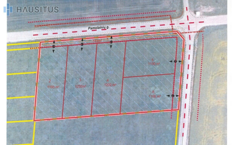 Parduodami 5 sklypai Stetiškių k., 11-12,32 a, ploto 1