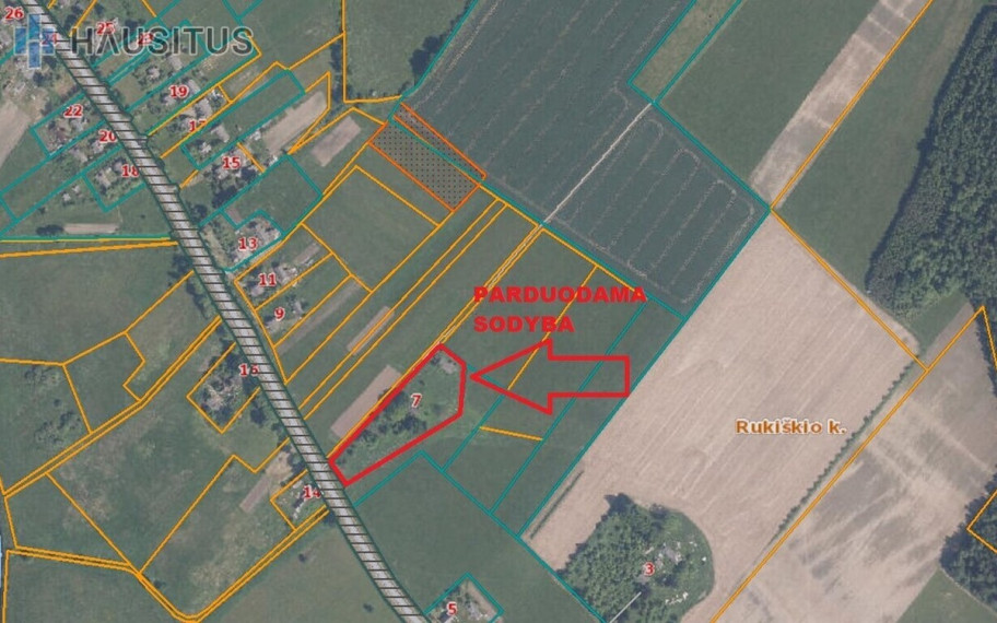 Parduodamas namas Rukiškio k., 86.86 kv.m ploto 3