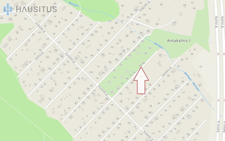 Parduodamas namas Lakštingalų g., Antakalnio I k., 43.53 kv.m ploto 4
