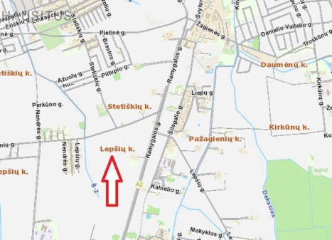 Parduodamas sklypas Lepšių k., 14.5 a ploto