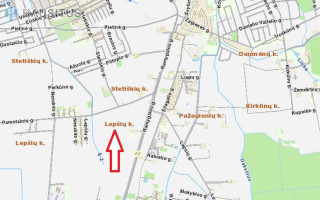 Parduodamas sklypas Lepšių k., 14.5 a ploto 1