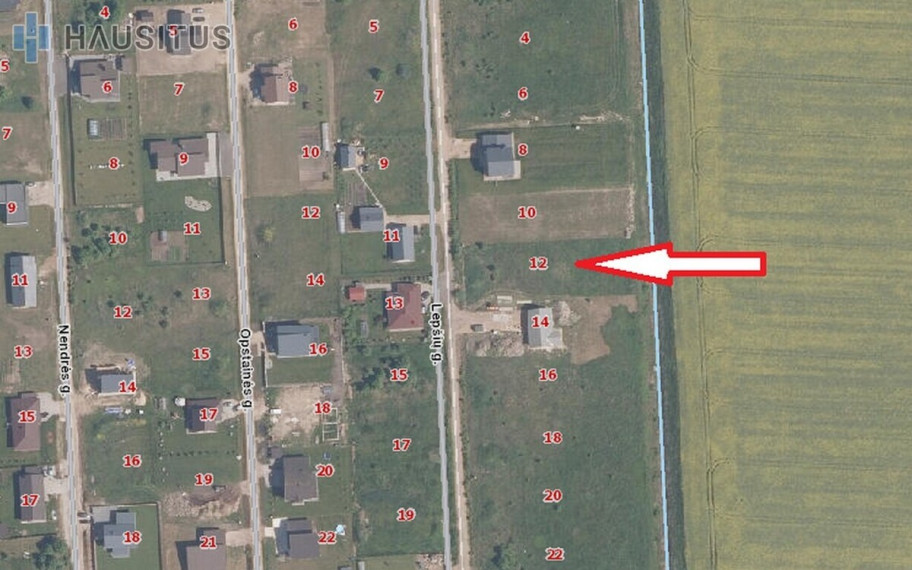 Parduodamas sklypas Lepšių k., 14.5 a ploto 2