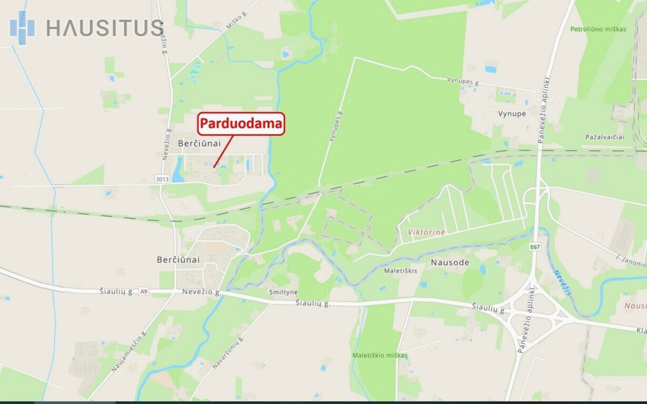 Parduodamas sklypas Tvenkinio g., Berčiūnų k., 26.12 a ploto 3