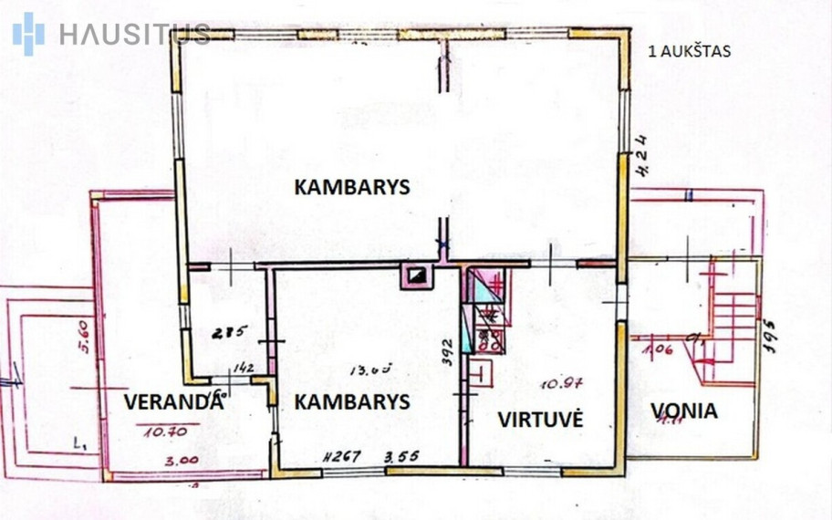 Parduodamas namas Ukmergės g., Anykščiuose, 118 kv.m ploto 32