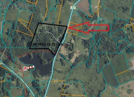 Parduodamas sklypas Čivylių k., 1392 a ploto