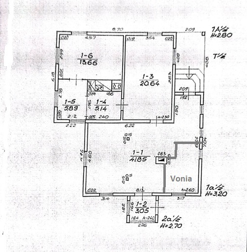 Parduodamas butas Kęstučio g., Anykščiuose, 90.23 kv.m ploto 33